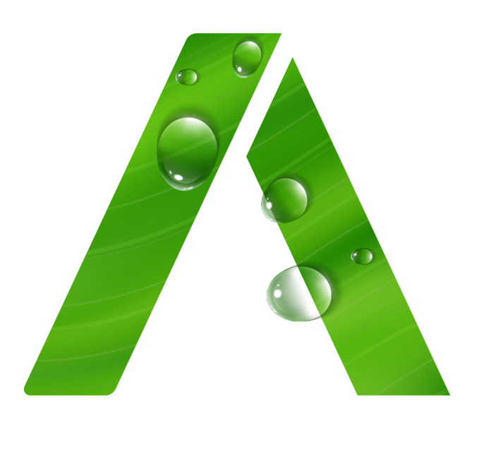 Aligned sustainable logo